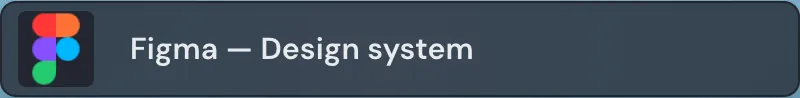 Saved links widget